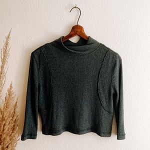 NWOT Free People Mock Neck Sweater